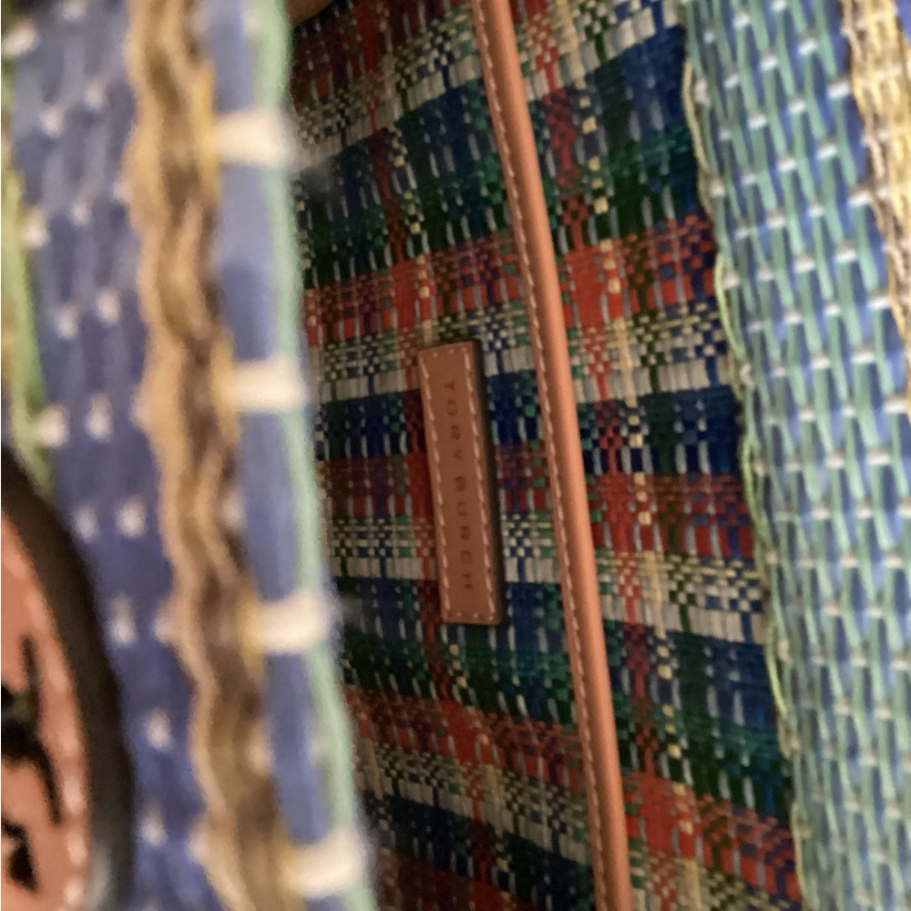 Tory Burch Woven Blake Satchel - Picture 4 of 6